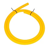 Шланг Soft Touch 11*16*1500 Circle жёлтый