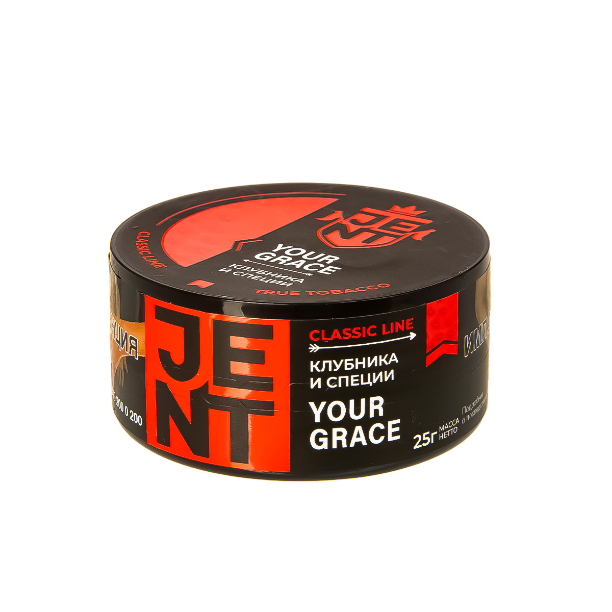 JENT с ароматом Клубника и специи(Your Grace), 25 гр.