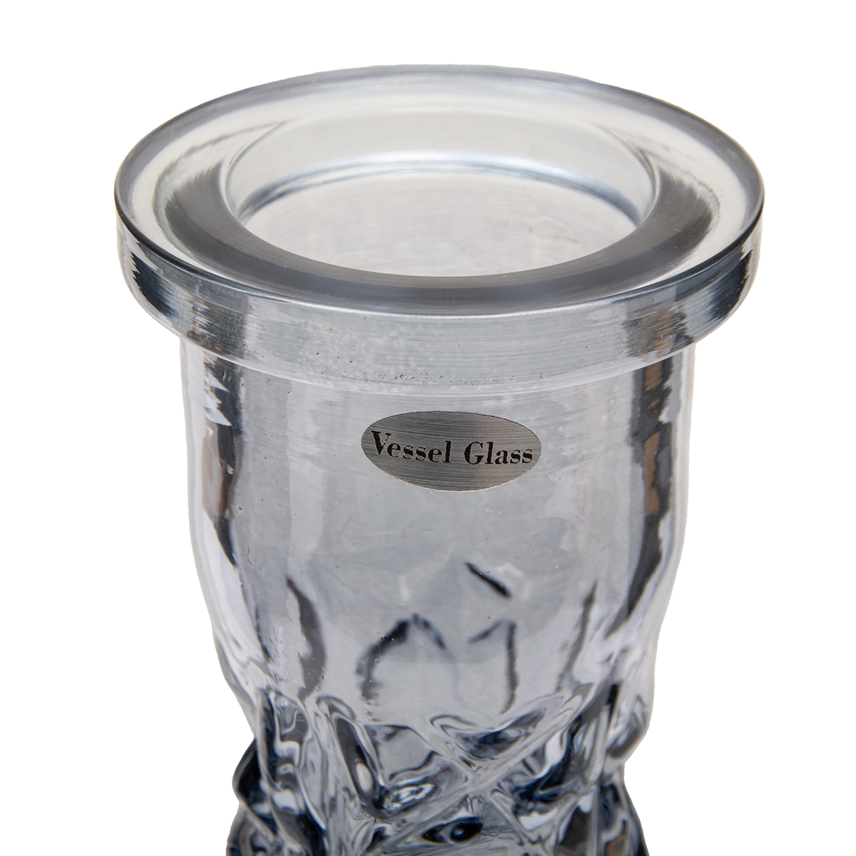 Колба Vessel Glass Капля кристалл серый дым (32-108)