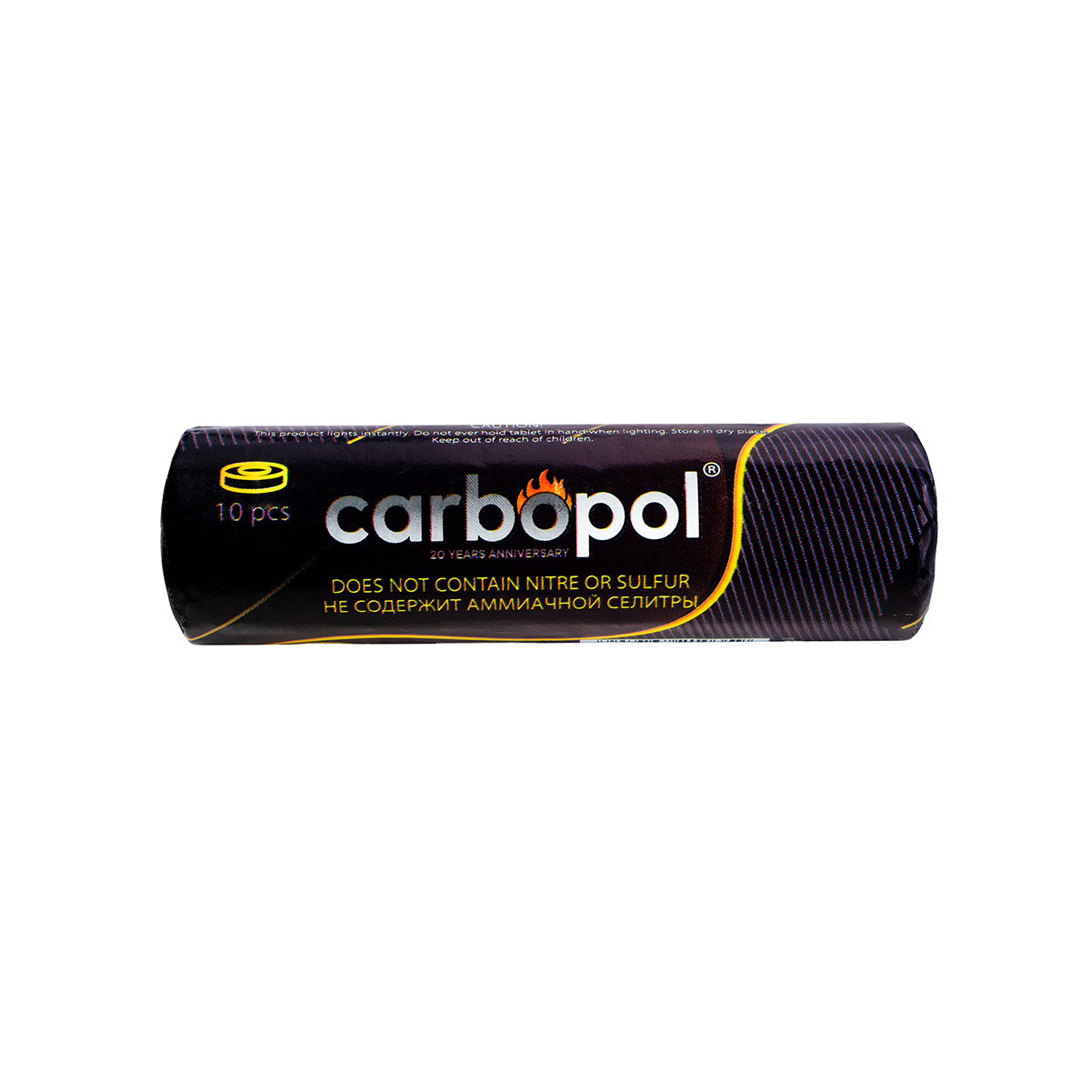 Уголь Carbopol 35 мм быстроразжигающийся