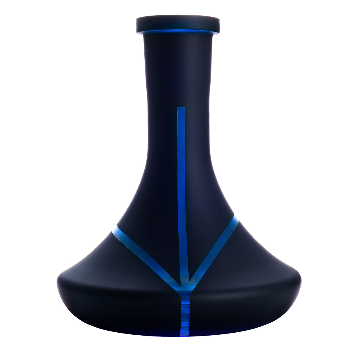 Колба Vessel Glass Крафт полоски синие (1-174)