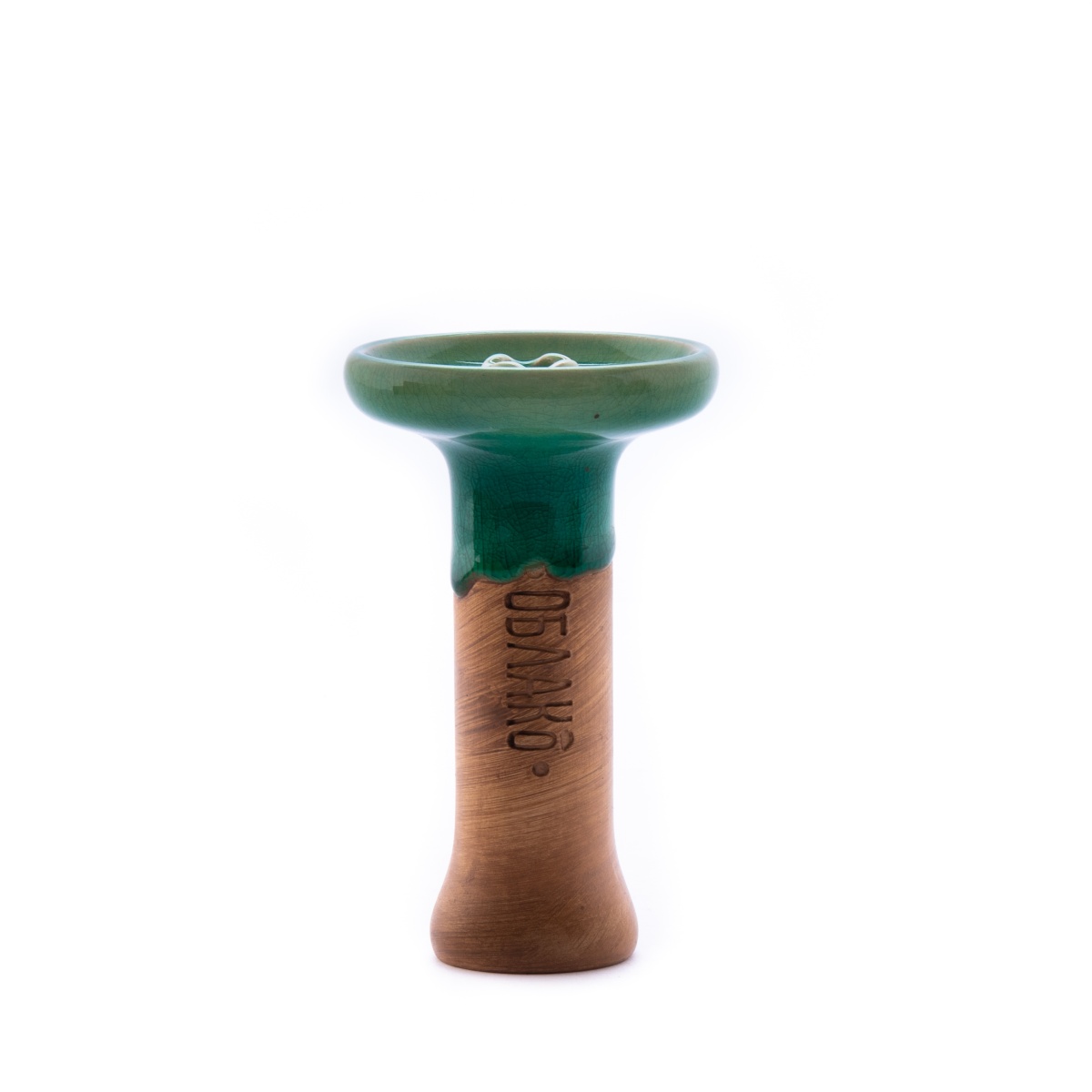 Чашка Облако Phunnel S Glaze Top 76 зелёная кракле