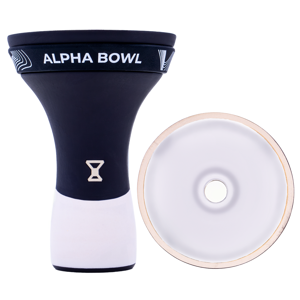 Чаша ALPHA BOWL - Race phunnel (PH) (White Matte)