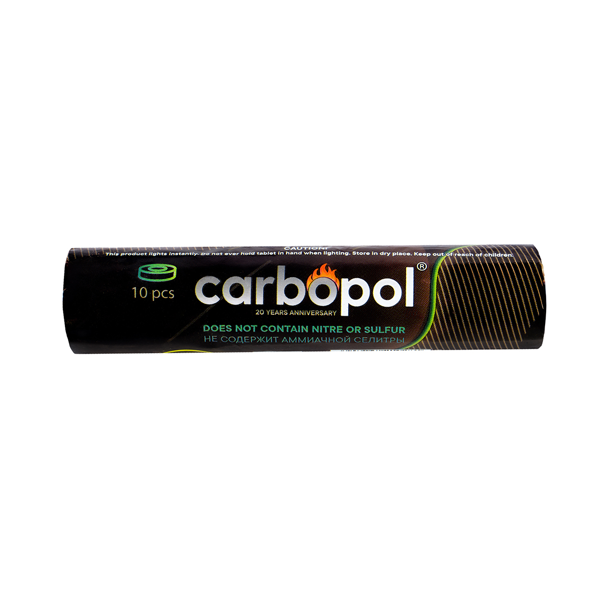 Уголь Carbopol 28 мм быстроразжигающийся