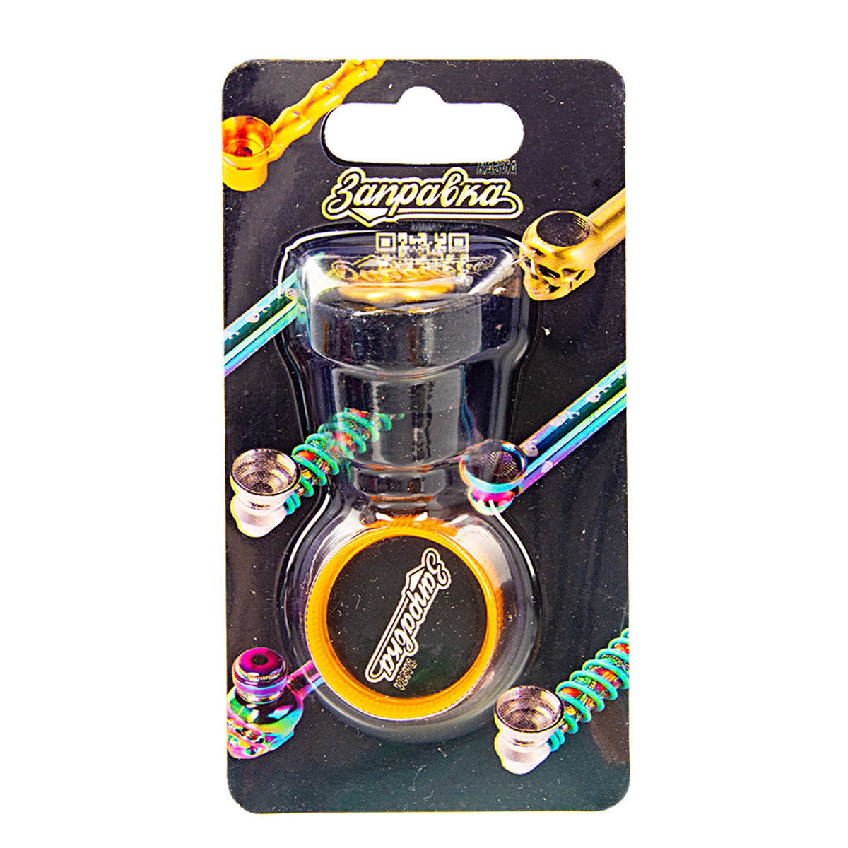 Напас "Заправка" XS (черный-золотой) + гриндер