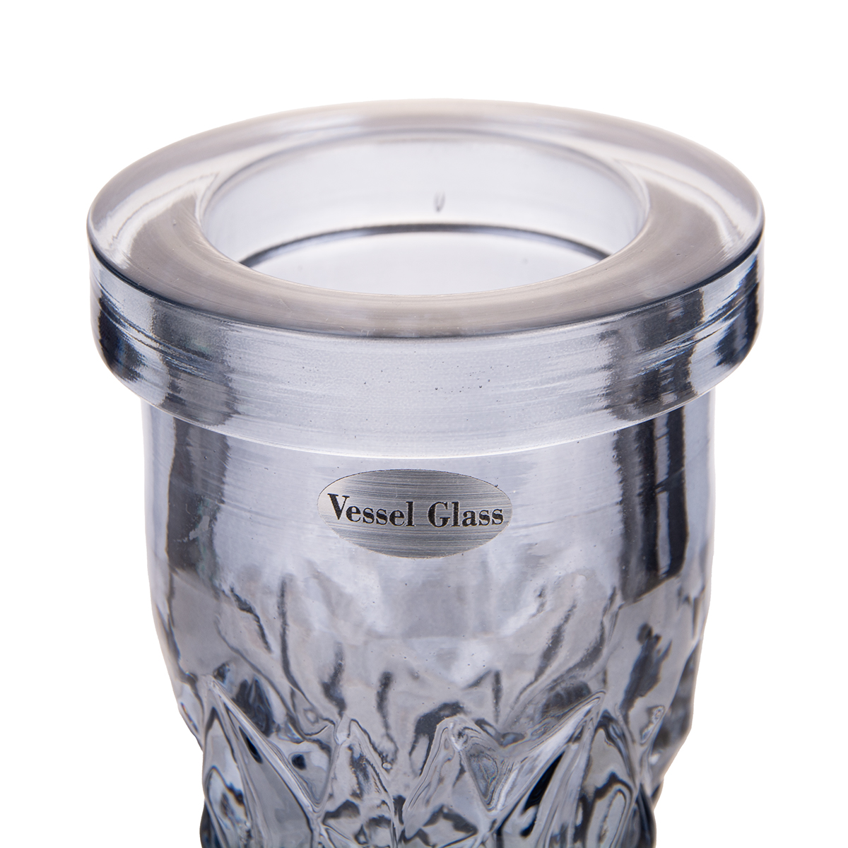 Колба Vessel Glass Мини кристалл Дым серый