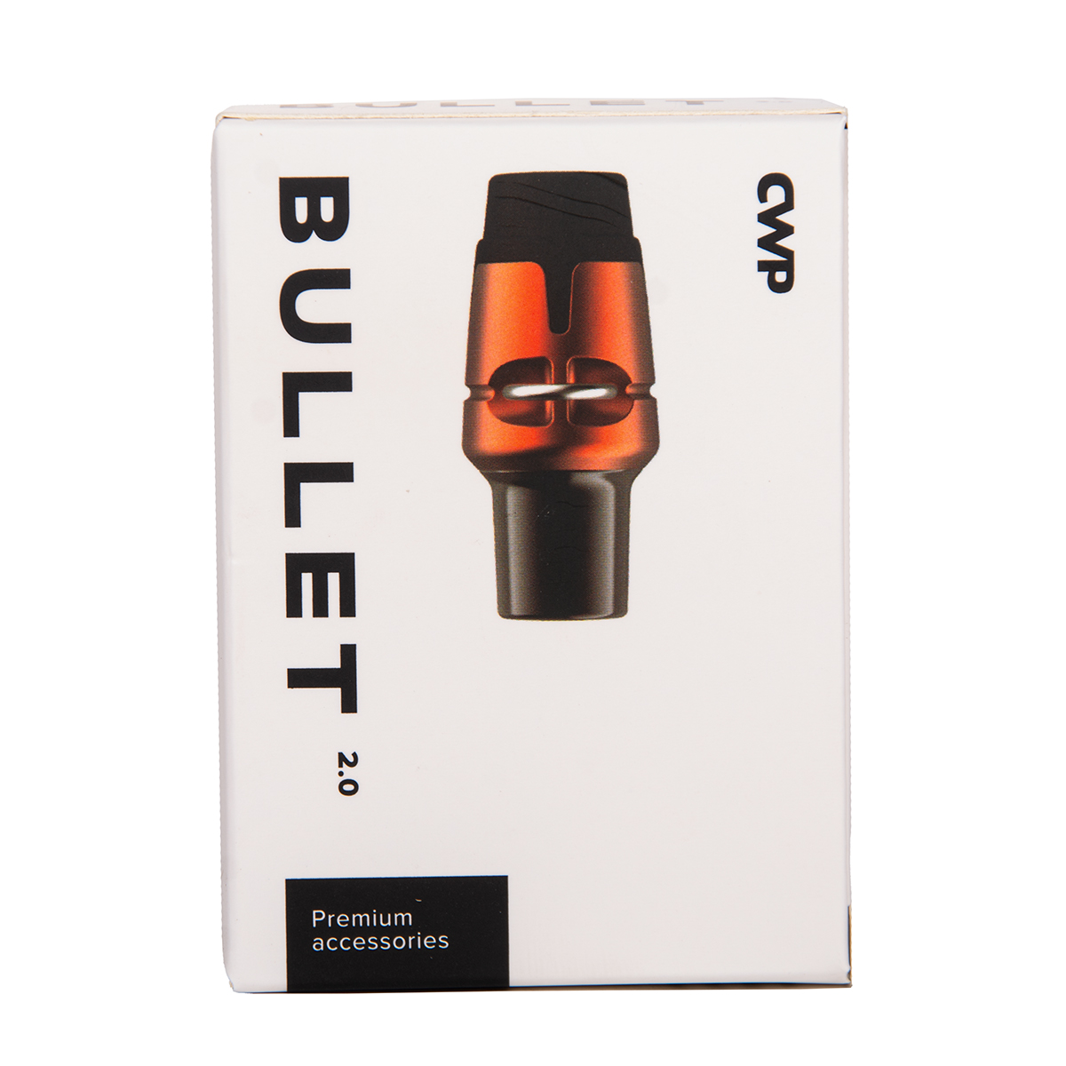 Мундштук CWP BULLET #1 Черный с оранжевым