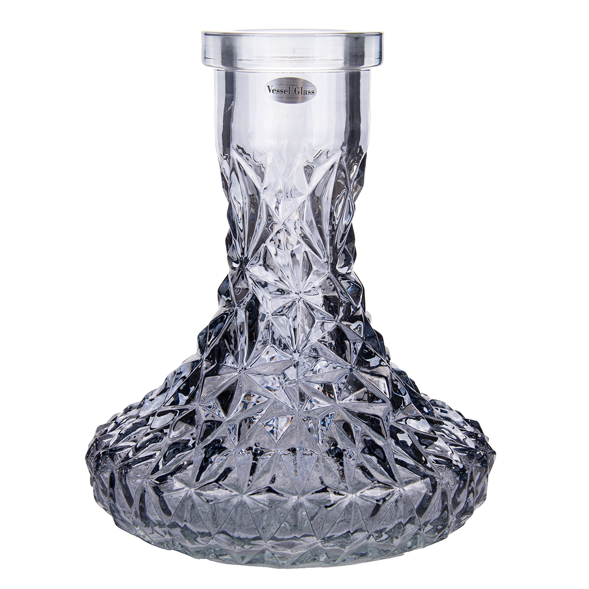 Колба Vessel Glass Мини кристалл Дым серый