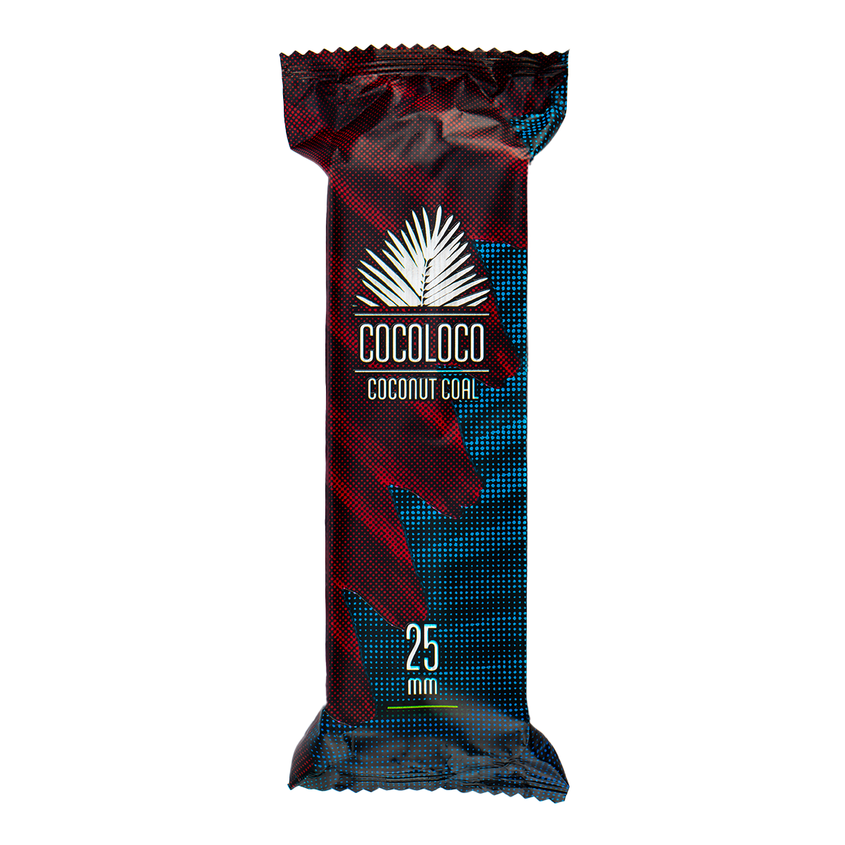 Уголь Cocoloco кокосовый 12 шт (25 мм)