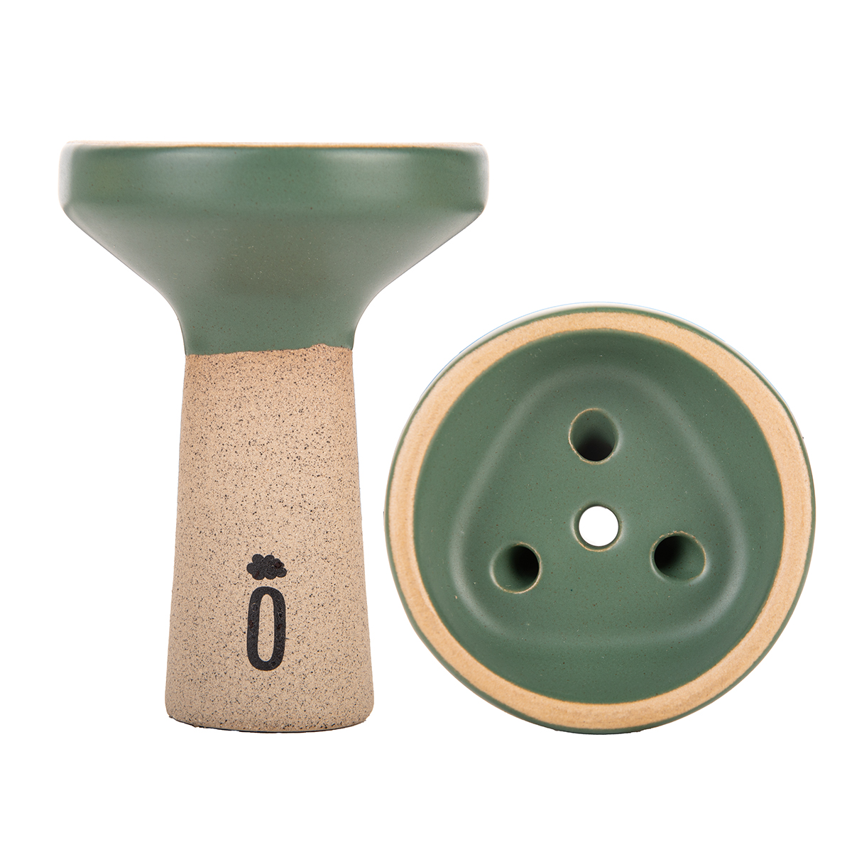 Чашка Облако Trio Black зелёный матовый