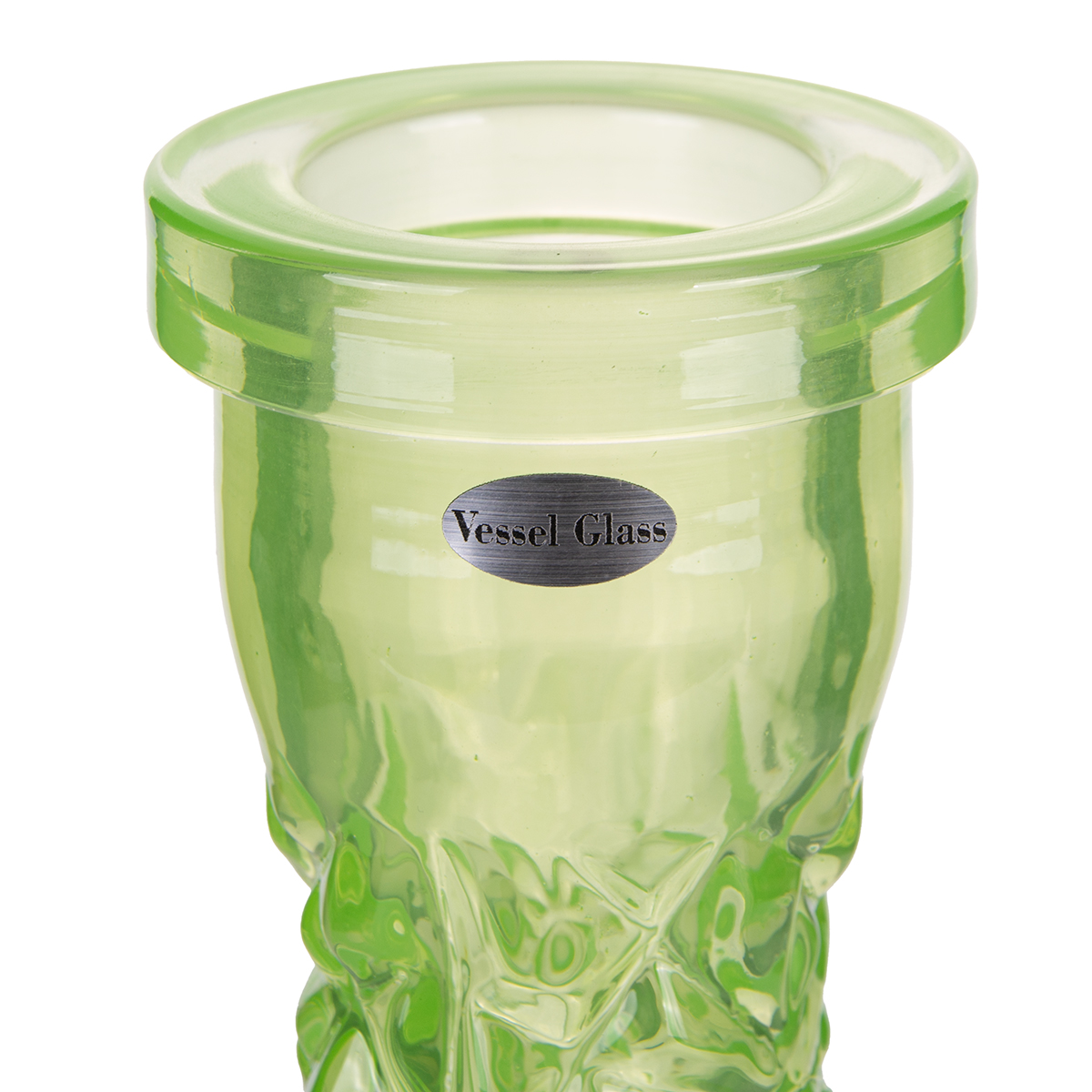 Колба Vessel Glass Капля кристалл салатовая