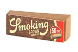 Фильтры для самокруток SMOKING MEDIUM SIZE BROWN (50шт)