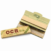 Бумага для самокруток OCB SLIM ORGANIC + FILTERS  (32шт)