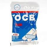 Фильтры для самокруток OCB SLIM GUMMED 6/15мм (150шт)