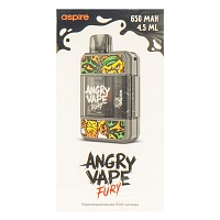 Электронная система BRUSKO Angry Vape Fury 650 mAh (серый)