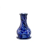 Колба Vessel Glass Капля Mini крошка черно-синяя