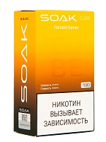 SOAK CUBE Папайя Банан 7000 затяжек