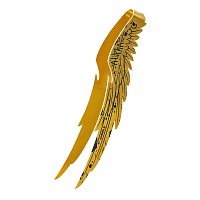 Щипцы Alpha Hookah WINGS gold