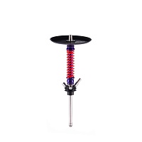 Кальян MAMAY CUSTOMS Coilovers MINI фиолетово-красный (без колбы) 3