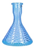 Колба Vessel Glass Елка Кристалл голубой