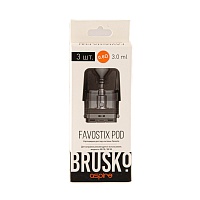 Картридж к электронной системе BRUSKO FAVOSTIX (3шт.) 0.6