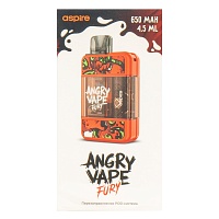 Электронная система BRUSKO Angry Vape Fury 650 mAh (красный)