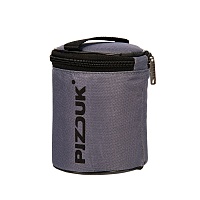 Кальян Pizduk LITE Grey-bag (бело-голубая колба)