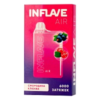 INFLAVE AIR Смородина Клюква (6000 затяжек)