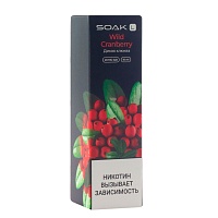 Жидкость SOAK Wild cranberry 10 мл 2 мг