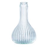 Колба Vessel Glass Капля Медуза прямое горло прозрачная