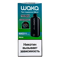 WAKA SMART DISPLAY Мята (8000 затяжек)