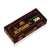 Гильзы сигаретные с фильтром DESPERADO 84x15мм карт. коробка (300шт)