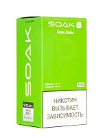 SOAK R Киви лайм 5000 затяжек