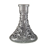 Колба Vessel Glass Кристалл серый дым