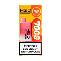 HQD Cuvie BAR Кислые мармеладные червяки (7000 затяжек)