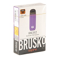 Электронная система BRUSKO Minican 2 (400 mAh) фиолетовый