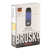 Электронная система BRUSKO Minican 2 (400 mAh) чёрно-синий градиент