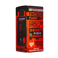 TIKOBAR FLASH Кислая Вишнёвая Шипучка 11000 затяжек