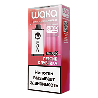 WAKA Персик Клубника (8000 затяжек)