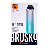 Электронная система BRUSKO FEELIN MINI (бело-бирюзовый градиент)