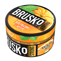 BRUSKO STRONG Апельсин с мятой 250гр