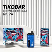 TIKOBAR NOVA Черника гранат 10000 затяжек