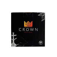 Уголь Crown кокосовый 64 шт (26 мм)