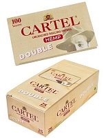 Бумага для самокруток CARTEL DOUBLE ORGANIC (100шт)