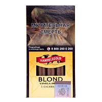 Сигариллы с мундштуком HANDELSGOLD Blond Vanilla (5шт)