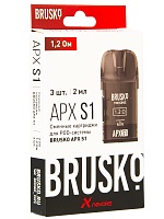 Картридж к электронной системе BRUSKO APX S1 1,2 Ом (3шт)