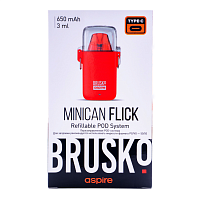 Электронная система BRUSKO Minican Flick (Красный)