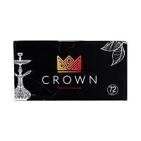 Уголь Crown кокосовый 72 шт (25 мм)