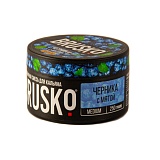 BRUSKO MEDIUM Черника с мятой 250гр