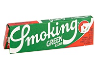 Бумага для самокруток SMOKING REG GREEN (60шт)